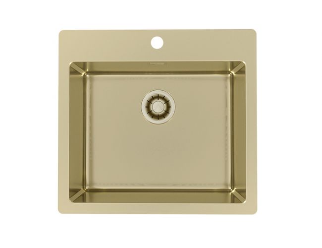 Pomivalno korito PURE 70 - MONARCH QC, enojno, 565x525x195