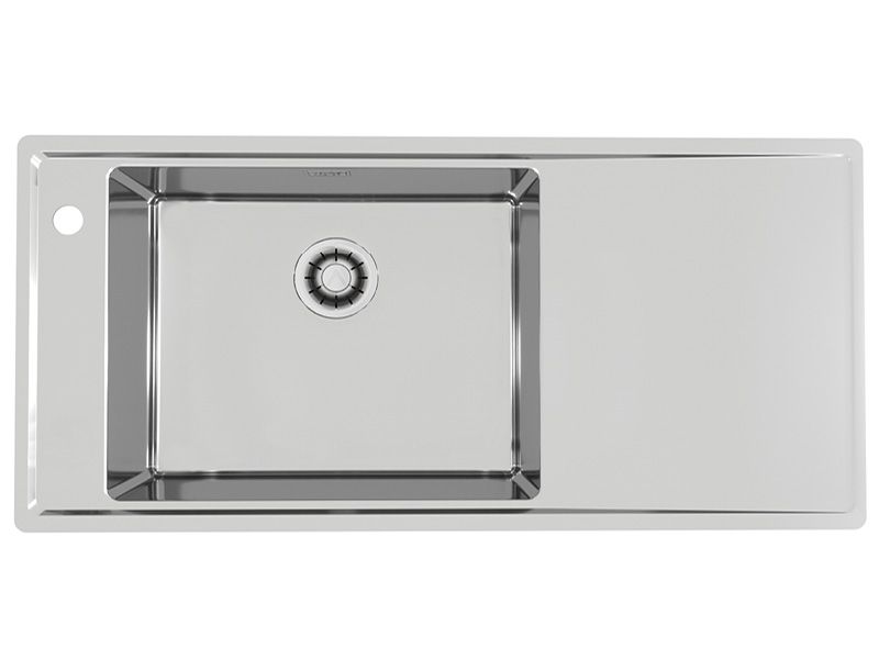 Pomivalno korito STRICTO 30 QC z ravno odcejalno površino, F/S vgradnja, 980x472