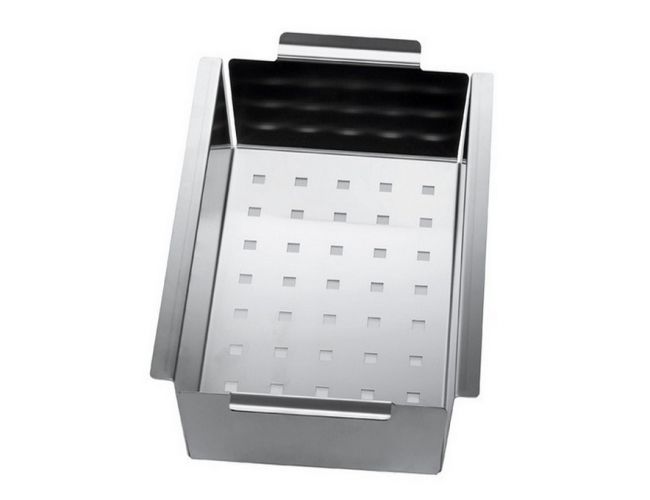perforirana odcejalna posoda Alveus - inox (260x165)