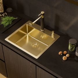 Gold kitchen sink Monarch